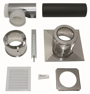 Vaillant Basis-Anschluss-Set DN 160 PP an Abgas DN 160 PP Schacht