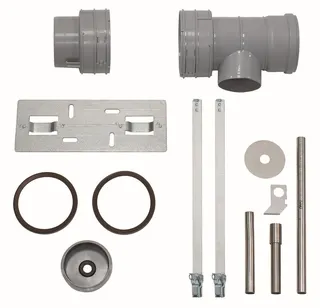 Vaillant Set 8-T-Stück DN 100 PP