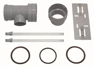Vaillant Paket 1.617/4 Mehrfachbel. 5er VCW 206/7-2 E,VRT 350, Abgasleitung – Bild 3