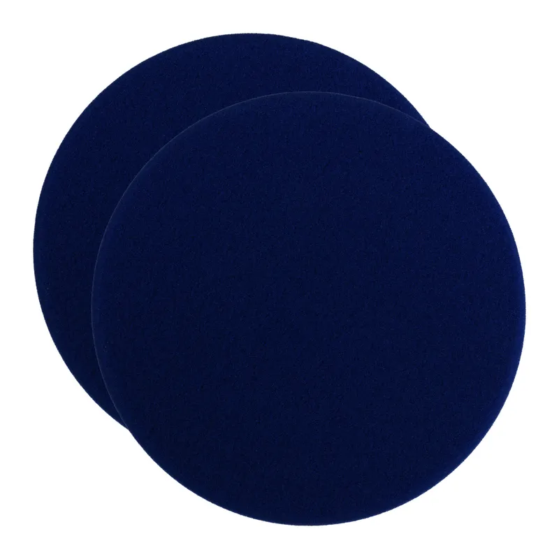 Polierschwamm Blau 160/20 mm Kletthaftung