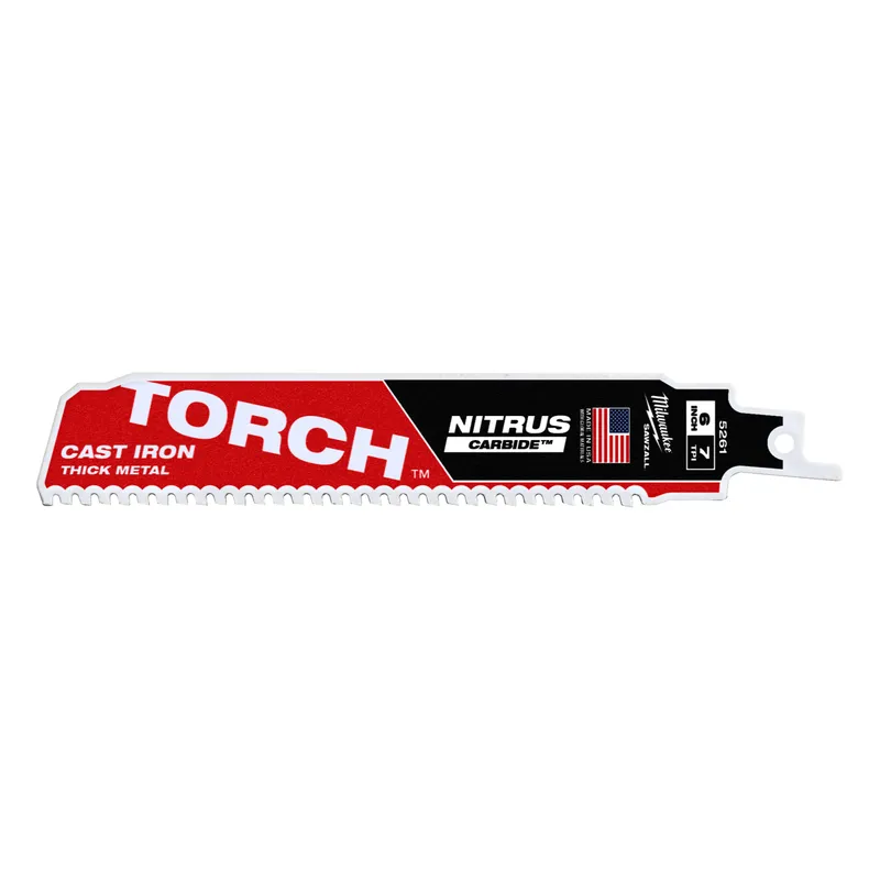 HM Säbelsägeblatt 150 x 7 mm THE TORCH NITRUS HM-bestückt