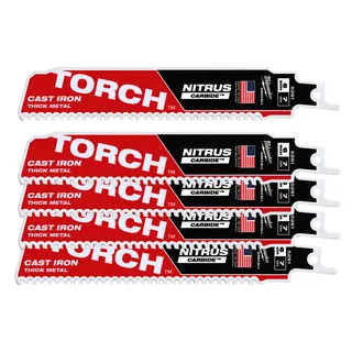Säbelsägeblatt 5er Pack 150 x 7 mm THE TORCH NITRUS HM-bestückt