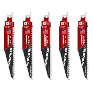 Säbelsägeblatt 5er Pack 150 x 6 mm THE WRECKER HM-bestückt