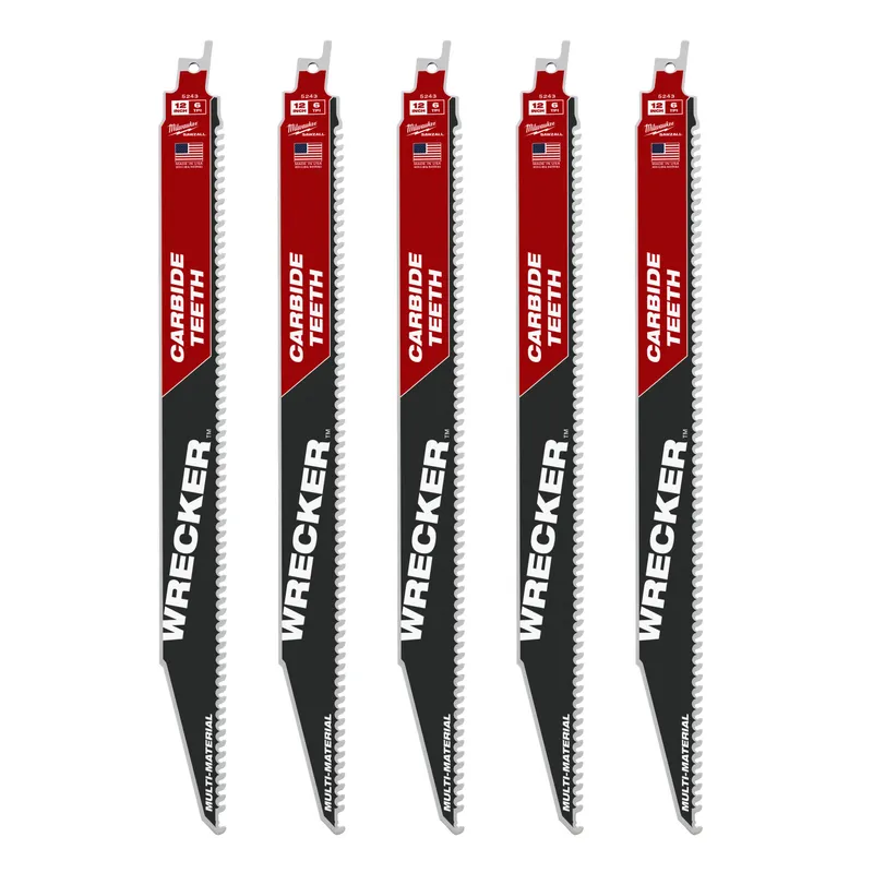 Säbelsägeblatt 5er Pack 300 x 6 mm THE WRECKER HM-bestückt