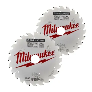 HM Sägeblatt Set 190/30 mm je 1 Stück Z24 WZ/Z 48 WZ