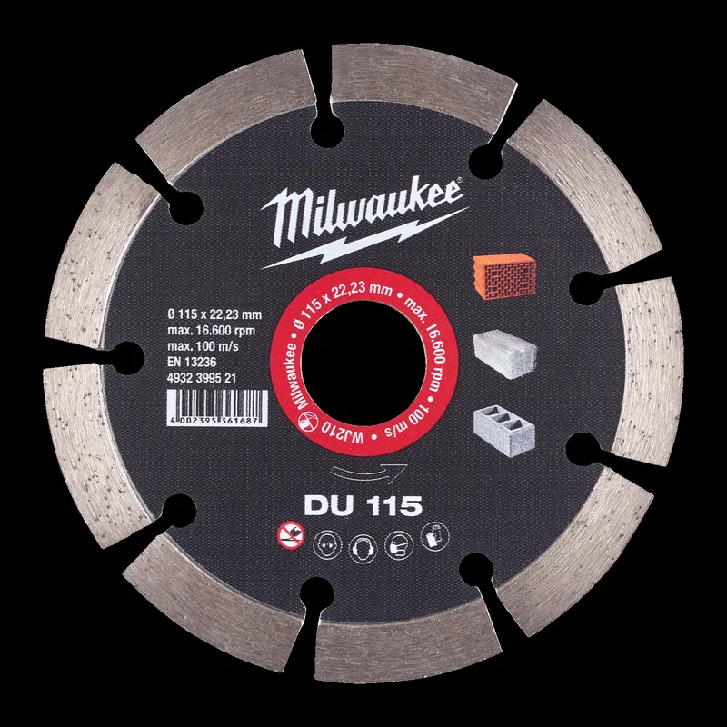 Diamanttrennscheibe DU 115 mm Universal