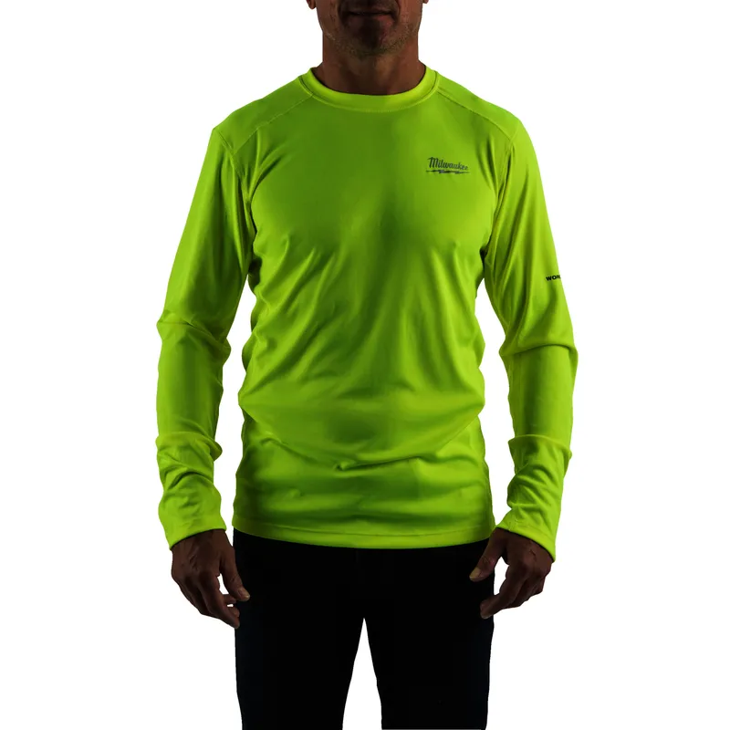 Funktions Langarmshirt WWLSYL XL gelb gelb mit UV-Schutz