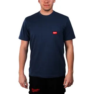 Arbeits T Shirt WTSSBLU S blau mit UV mit UV Schutz