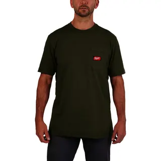Arbeits T Shirt WTSSGN S grün mit UV mit UV Schutz