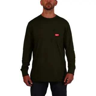 Langarm Shirt WTLSGN S grün mit UV Schutz