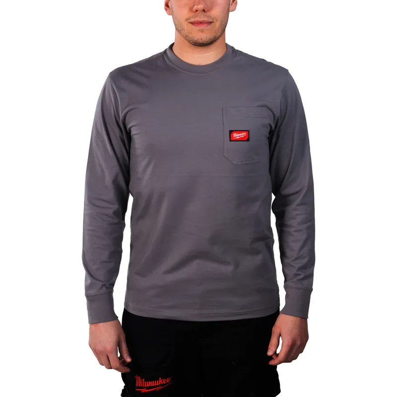 Langarm Shirt WTLSGR-L grau