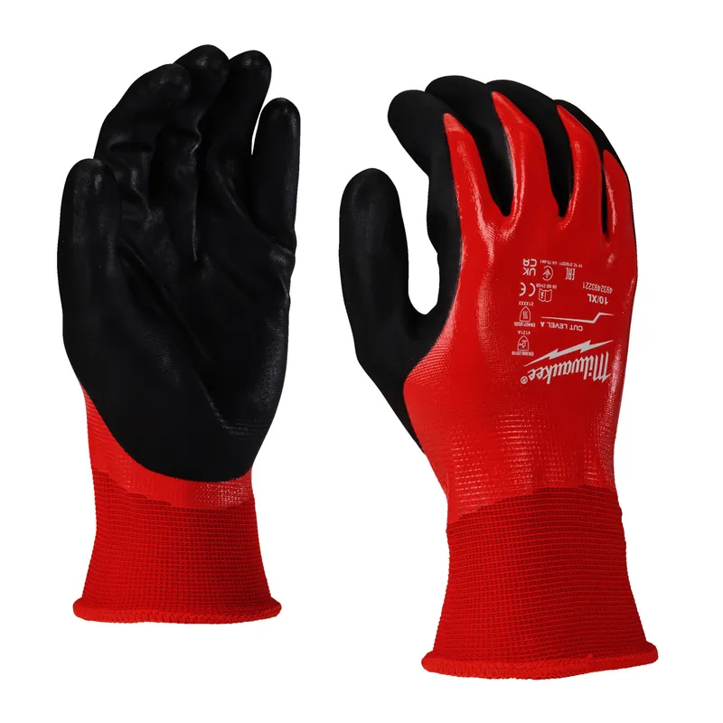 Vollgetauchte-Schnittschutzhandschuhe Klasse 1/A Größe 11 (XXL)