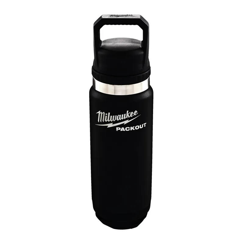 PACKOUT Thermosflasche schwarz 710 ml