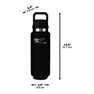 PACKOUT Thermosflasche schwarz 1065 ml – Bild 4