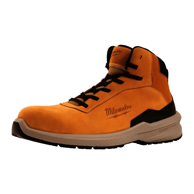 S3S Schnürstiefel Leder braun Größe 41