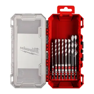 SHOCKWAVE Multimaterial Bohrerset 8 tlg 1/4" Hex