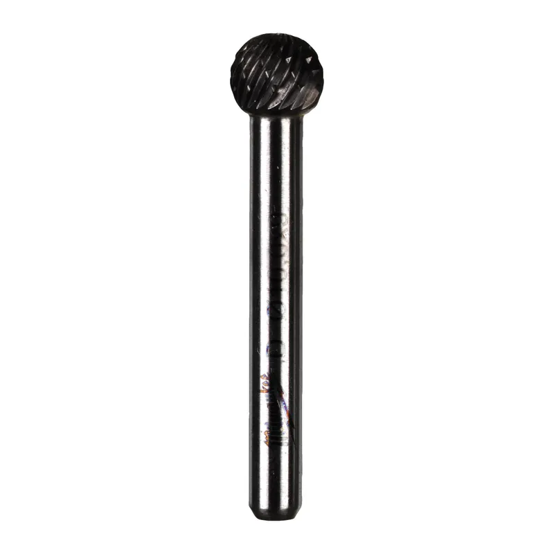 HM-Fräser 6 x 12,7 mm Typ D kugelförmiger Kopf