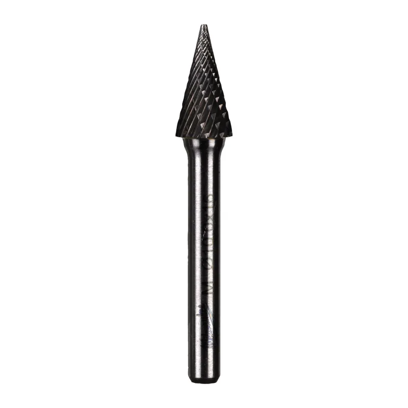 HM-Fräser 6 x 12,7 mm Typ M Spitzkegel-Kopf