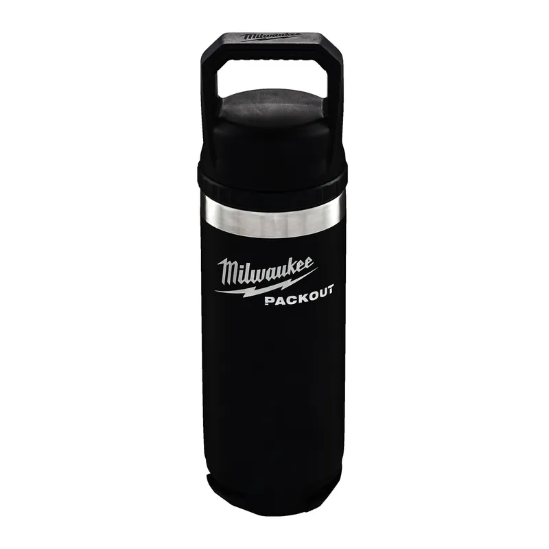 PACKOUT Thermosflasche schwarz 532 ml