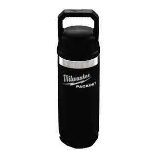 PACKOUT Thermosflasche schwarz 532 ml