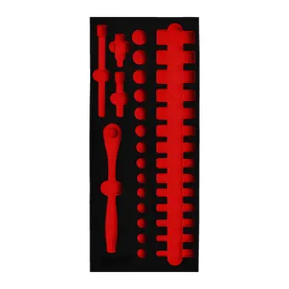 Einlage 1/3 für 3/8" Ratsche u.Einsätze