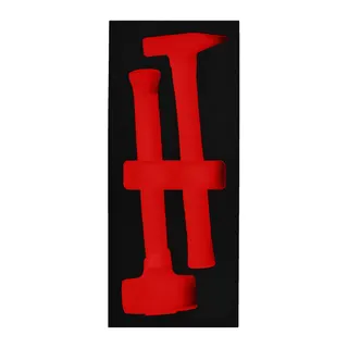 Einlage 1/3 Schlosser-Schonhammer 2 tlg