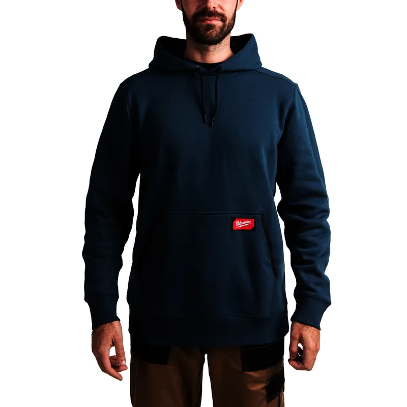 Kapuzen-Pullover blau WHMWBLU-L