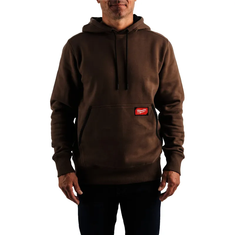 Kapuzen-Pullover braun WHMWBR-L