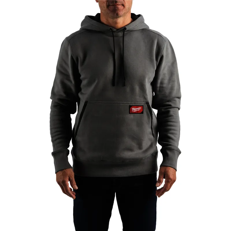 Kapuzen-Pullover grau WHMWGR-L