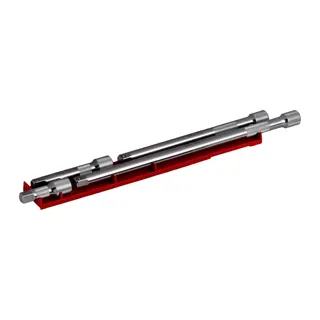 Verlängerungs-Set 1/2" 4-tlg – Bild 2