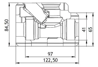 GWK EPP-Box Serie ST-BD DN 20 anthrazit für Strangventil Danfoss MSV-BD – Bild 2