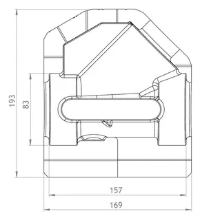 GWK EPP-Box Serie ST DN50 silbergrau für Strangregulierventil mit IG – Bild 2