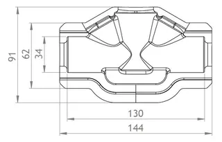 GWK EPP-Box Serie MT DN15 silbergrau für Multi- und Thermostatventil – Bild 2