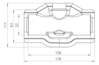 GWK EPP-Box Serie MT DN25 silbergrau für Multi- und Thermostatventil – Bild 2