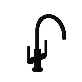 KLUDI NOVA FONTE Waschtischarmatur PURISTIC Einlochmontage Brushed Gunmetal