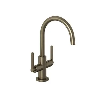 KLUDI NOVA FONTE Waschtischarmatur PURISTIC Einlochmontage St. Br. Nickel
