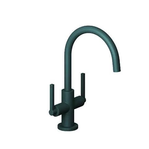 KLUDI NOVA FONTE Waschtischarmatur PURISTIC Einlochmontage Matt Teal Blue
