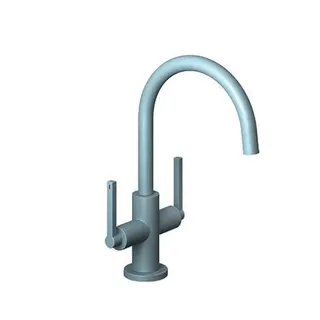 KLUDI NOVA FONTE Waschtischarmatur PURISTIC Einlochmontage Matt Light Blue