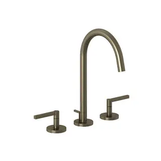 KLUDI NOVA FONTE Waschtischarmatur PURISTIC Dreilochmontage St. Br. Nickel