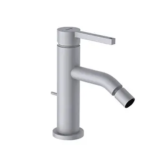 KLUDI NOVA FONTE Pura Bidet-EHM mit Zugstange mattweiß
