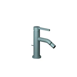 KLUDI NOVA FONTE Pura Bidet-EHM mit Zugstange Matt Light Blue