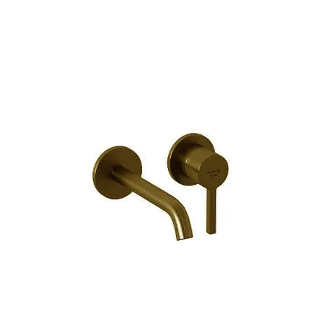 KLUDI NOVA FONTE Pura Waschtisch-Wand-EHM 180 ohne Ablaufgarnitur Brushed Gold