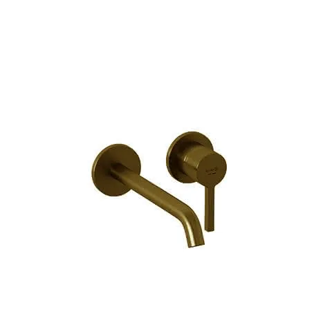 KLUDI NOVA FONTE Pura Waschtisch-Wand-EHM 220 ohne Ablaufgarnitur Brushed Gold