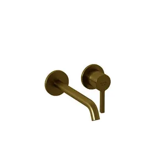 KLUDI NOVA FONTE Pura Waschtisch-Wand-EHM 220 ohne Ablaufgarnitur Brushed Gold