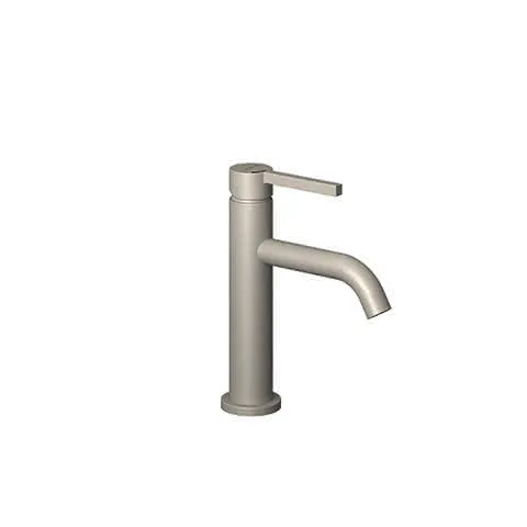 KLUDI NOVA FONTE Pura Waschtisch-EHM 100 EcoPlus, Push-Open Matt Light Dove