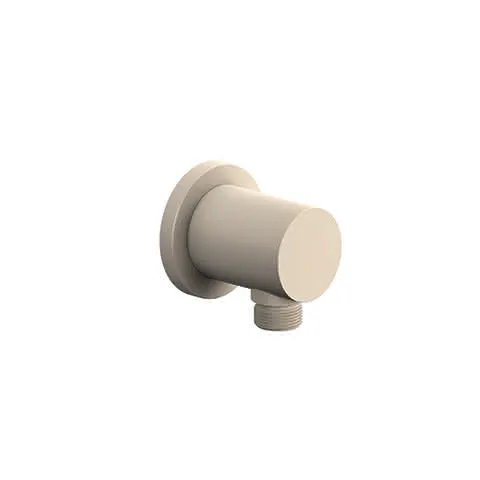 KLUDI NOVA FONTE Schlauchanschlussbogen PURISTIC eigensicher Matt Light Dove