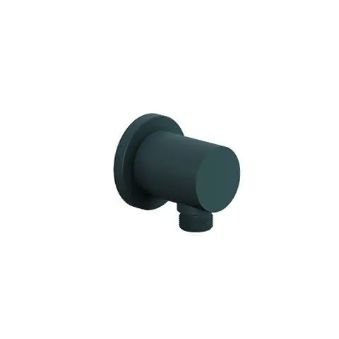 KLUDI NOVA FONTE Schlauchanschlussbogen PURISTIC eigensicher Matt Teal Blue