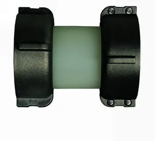 SCHÜTZ Fülleitung natur / SMP/ mit Alu-Mutter/ DN 50/ 100mm lang/TIT 1000l