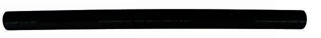 SCHÜTZ Entlüftungsleitung schwarz SMP d:45x2 / 730mm lang für MT 600/750L