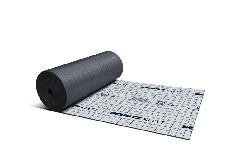 SCHÜTZ Klett-Vlies mit PE-Schaum 6mm selbstklebend, VPE 50 m2/Rolle